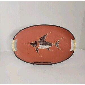 Very Cool Japan MCM oval Serving Platter Swordfish